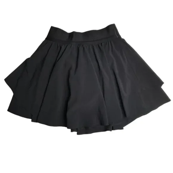 Lululemon Court Rival High Rise Skirt *Tall *Black